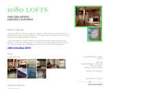 Desktop Screenshot of 1080lofts.net